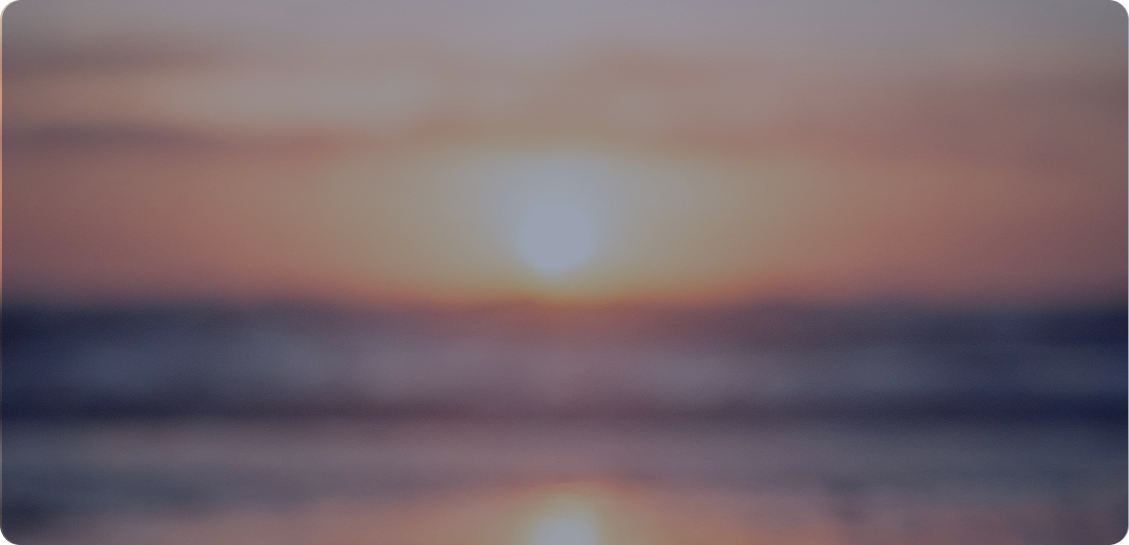 Sunset over water